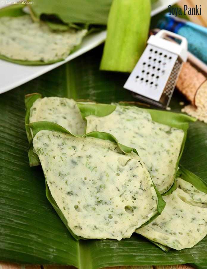 Calories in Soya Panki ( Microwave Recipe )