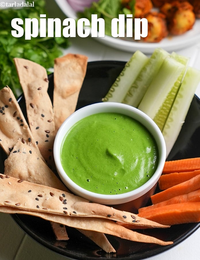 Spinach Dip, Palak Dip
