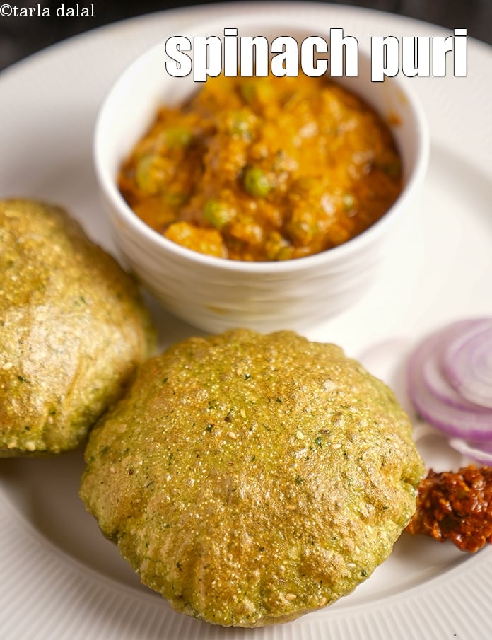 Spinach Puri