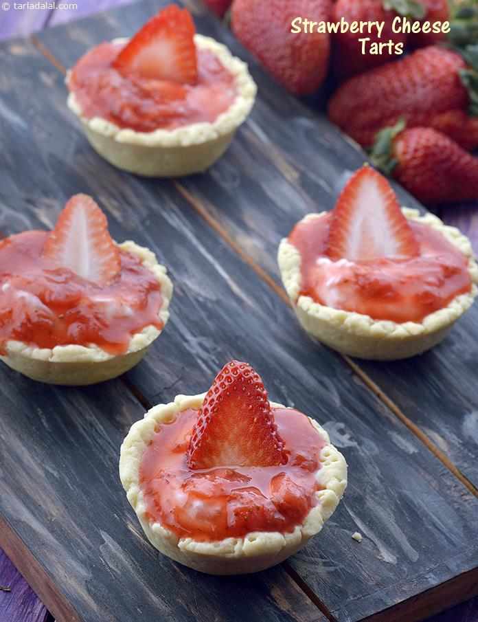 Calories in Strawberry Cheese Tarts