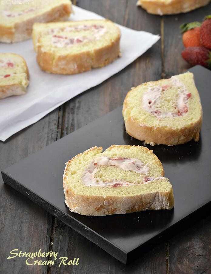 Strawberry Cream Roll