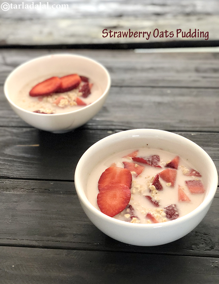 Calories in Strawberry Oats Pudding