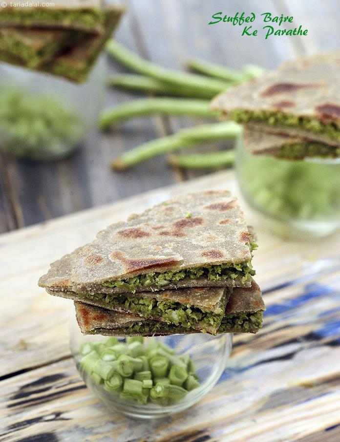 Calories in Chawli Beans Bajra Paratha