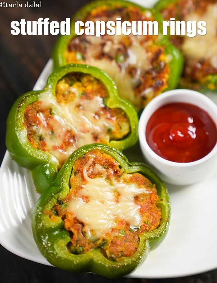 Calories in Stuffed Capsicum Rings