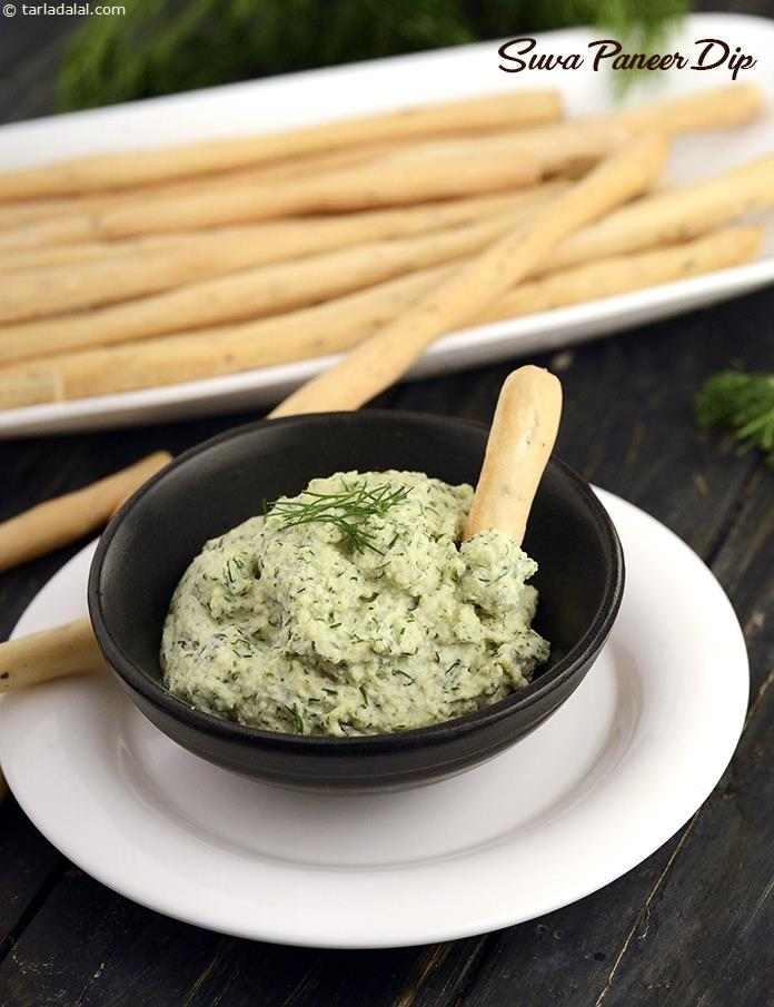 Suva Paneer Dip ( Calcium Rich Recipe )