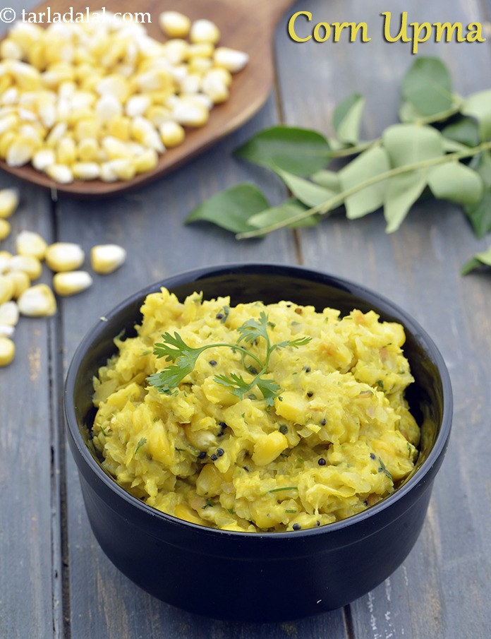 Corn Poha Upma