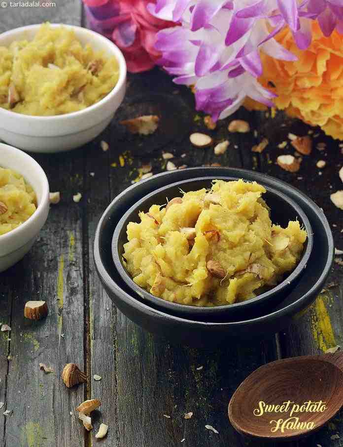 Sweet Potato Halwa, Shakarkand Halwa