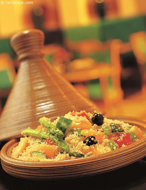 Calories in Tagine, Veg Moroccan Tagine with Broken Wheat