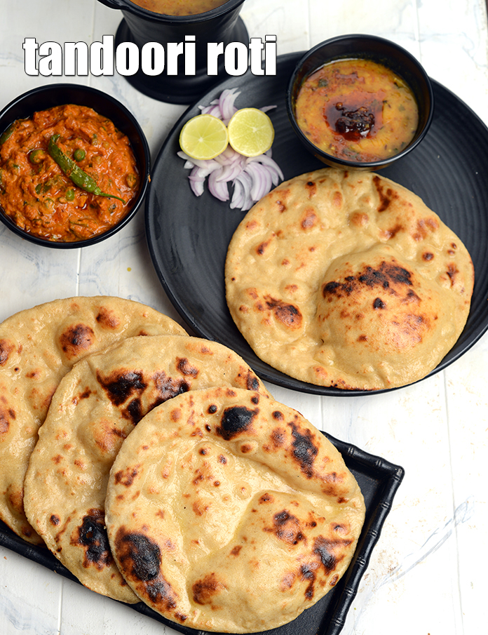 Calories in Tandoori Roti, Tandoori Roti On A Tava
