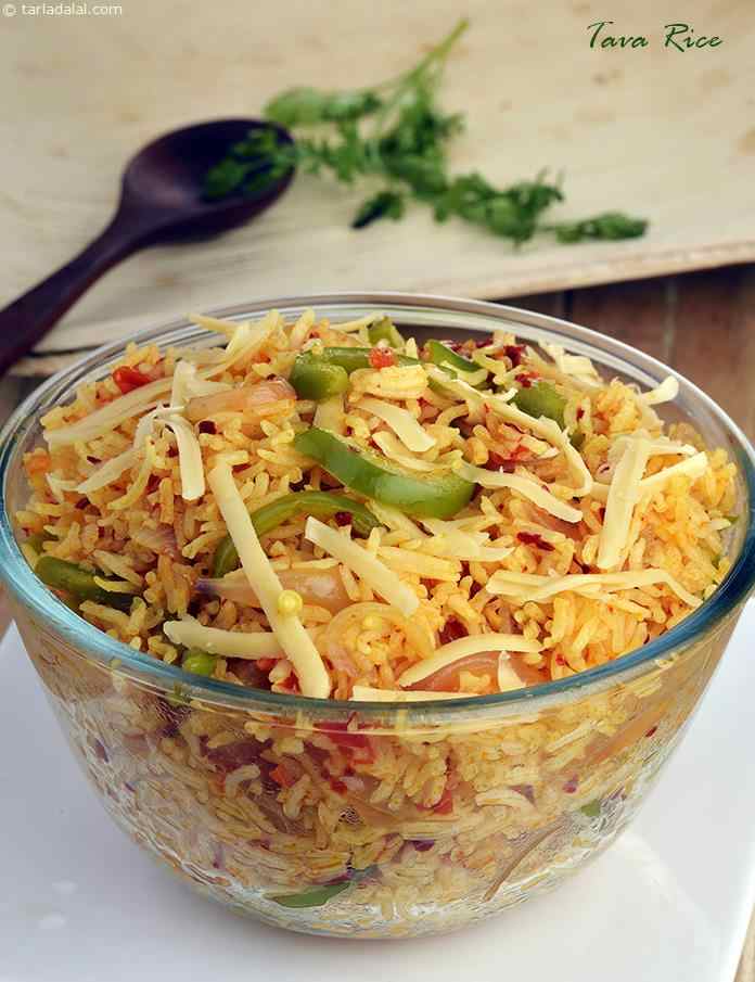 Calories in Tava Rice ( Microwave Recipe)