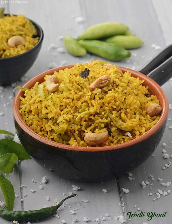 Tendli Bhaat, Microwave Recipe