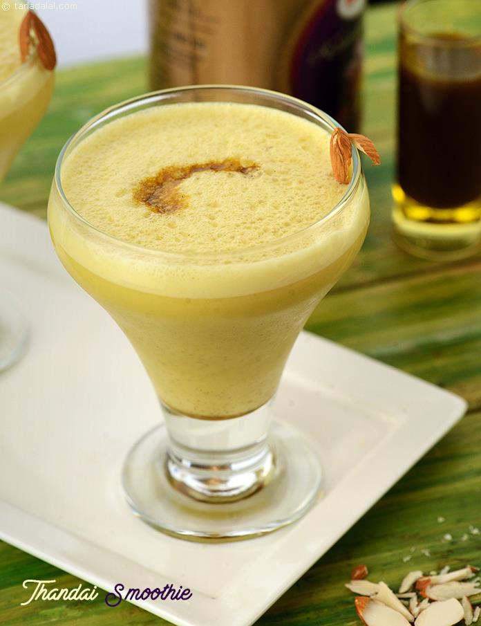 Calories in Thandai Smoothie ( Burgers and Smoothie Recipe)