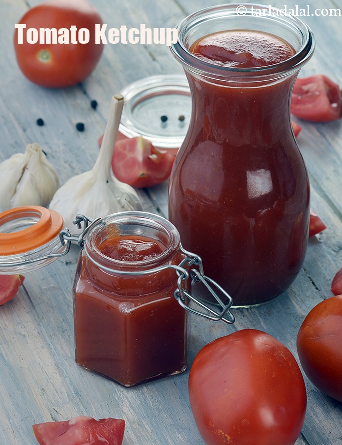 Tomato Ketchup, Tomato Sauce, Homemade Tomato Ketchup