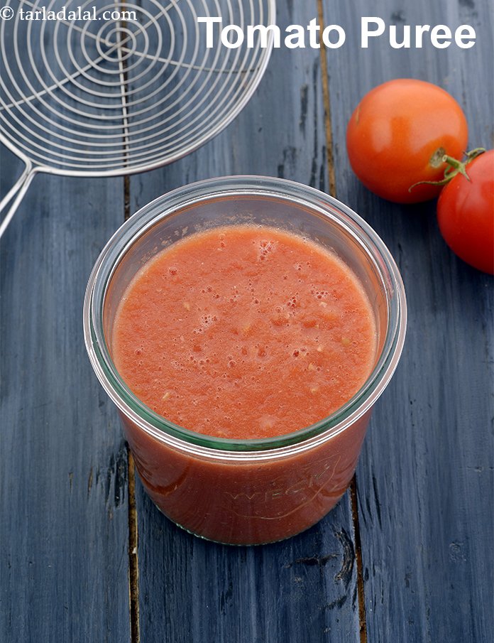 Tomato Puree, Homemade Tomato Puree, Pulp