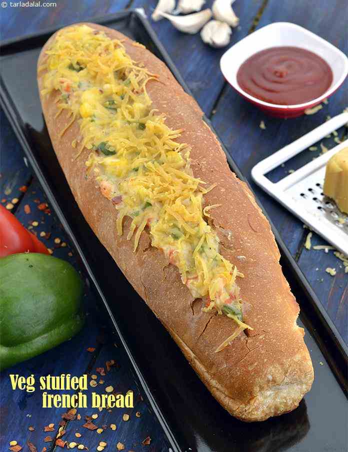 Calories in Veg Stuffed French Bread