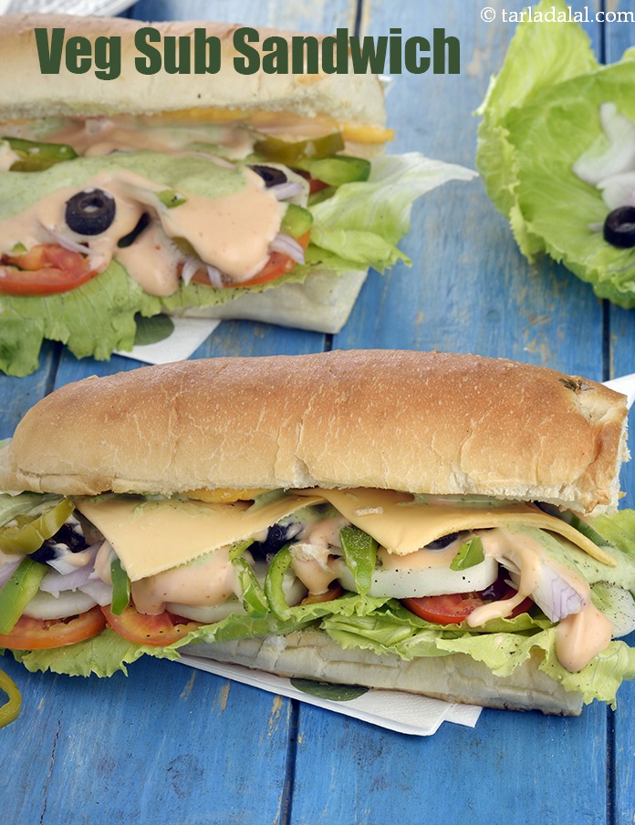 Veg Sub Sandwich