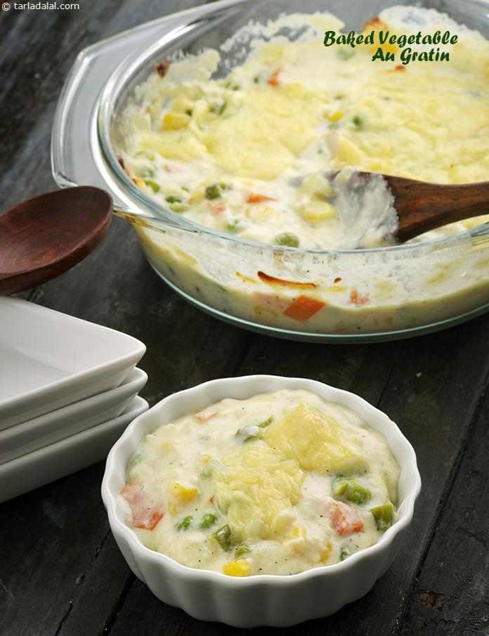 Baked Vegetable Au Gratin