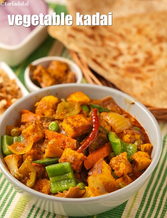 Calories in Vegetable Kadai