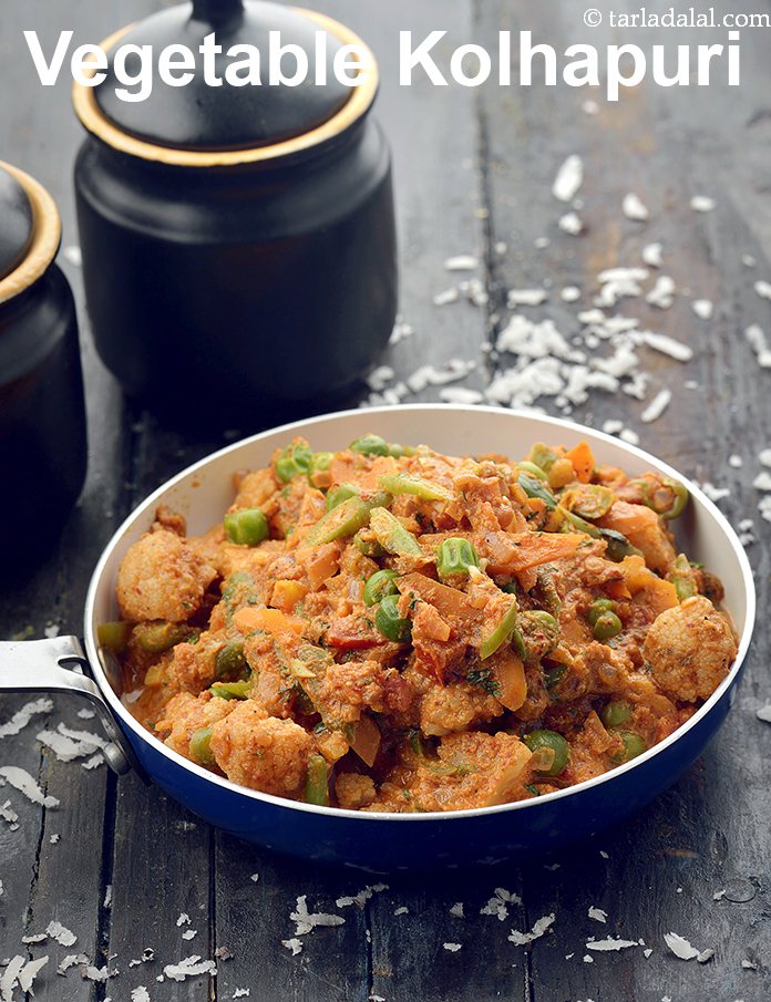 Calories in Vegetable Kolhapuri, Maharashtrain Vegetable Kolhapuri