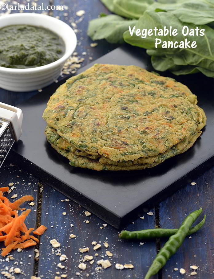 Calories in Vegetable Oats Pancake