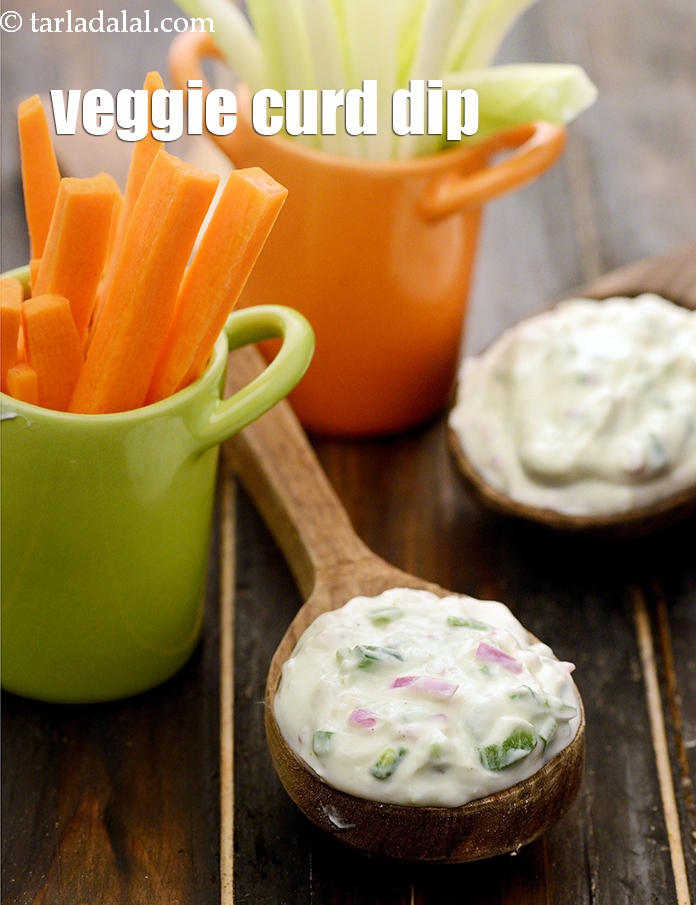 Calories in Veggie Curd Dip
