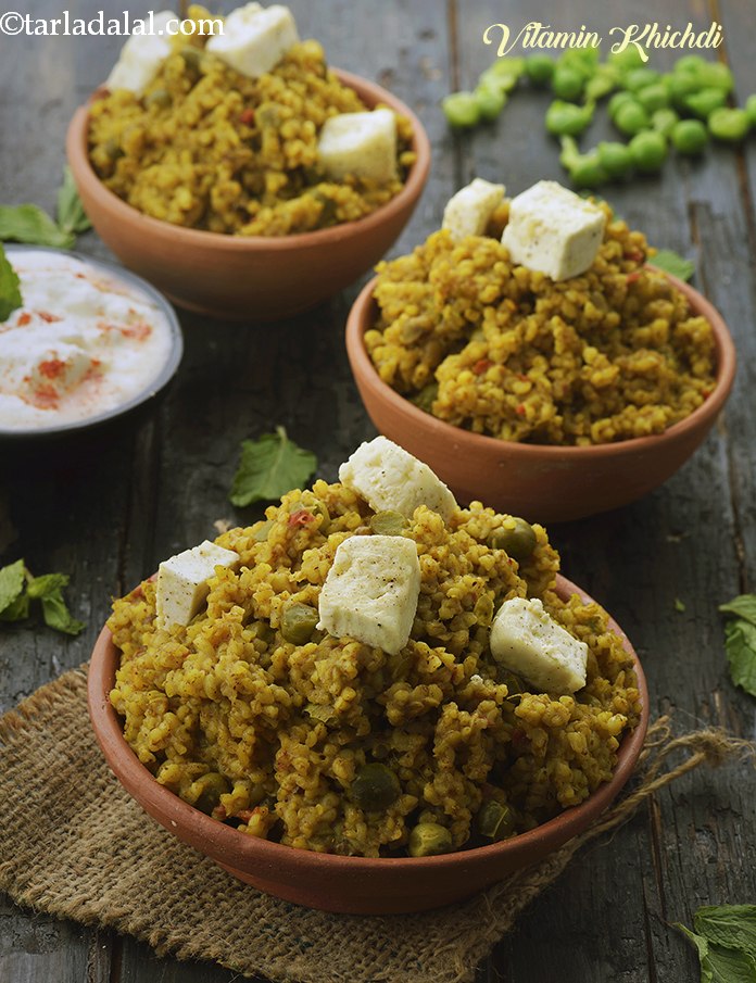 Vitamin Khichdi ( Protein Rich Recipe )