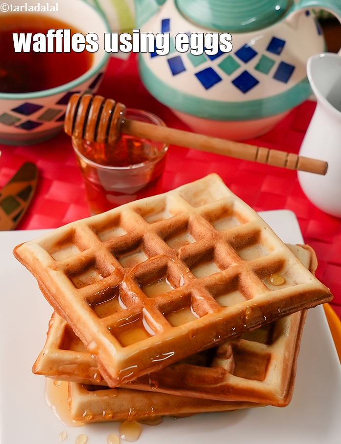 Calories in Waffles, Waffles Using Eggs