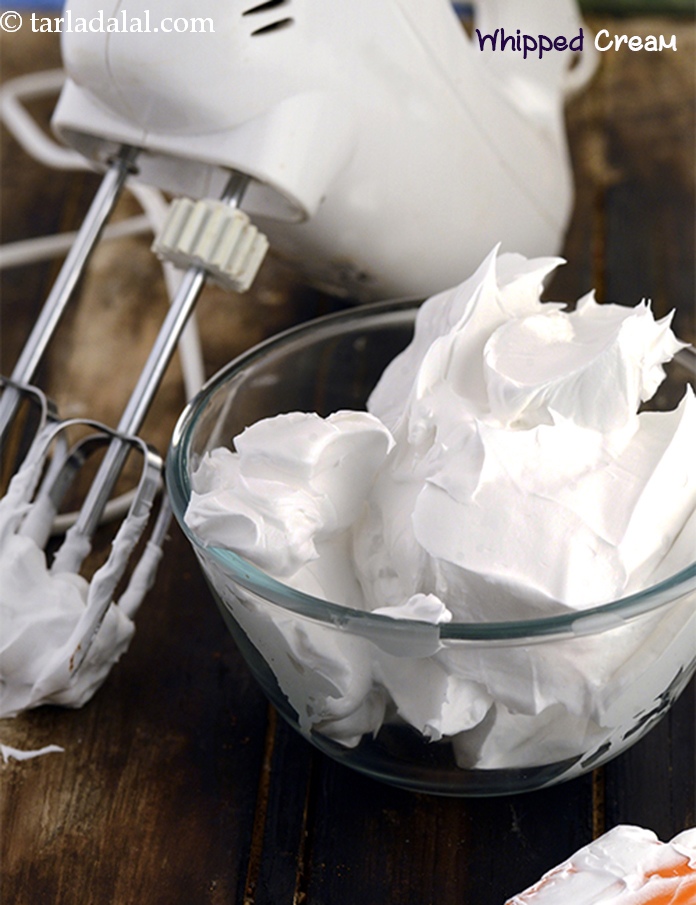 Whipped Cream, How To Make Whipped Cream for Cake