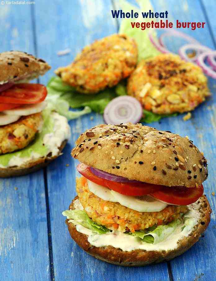 Calories in Whole Wheat Vegetable Burger