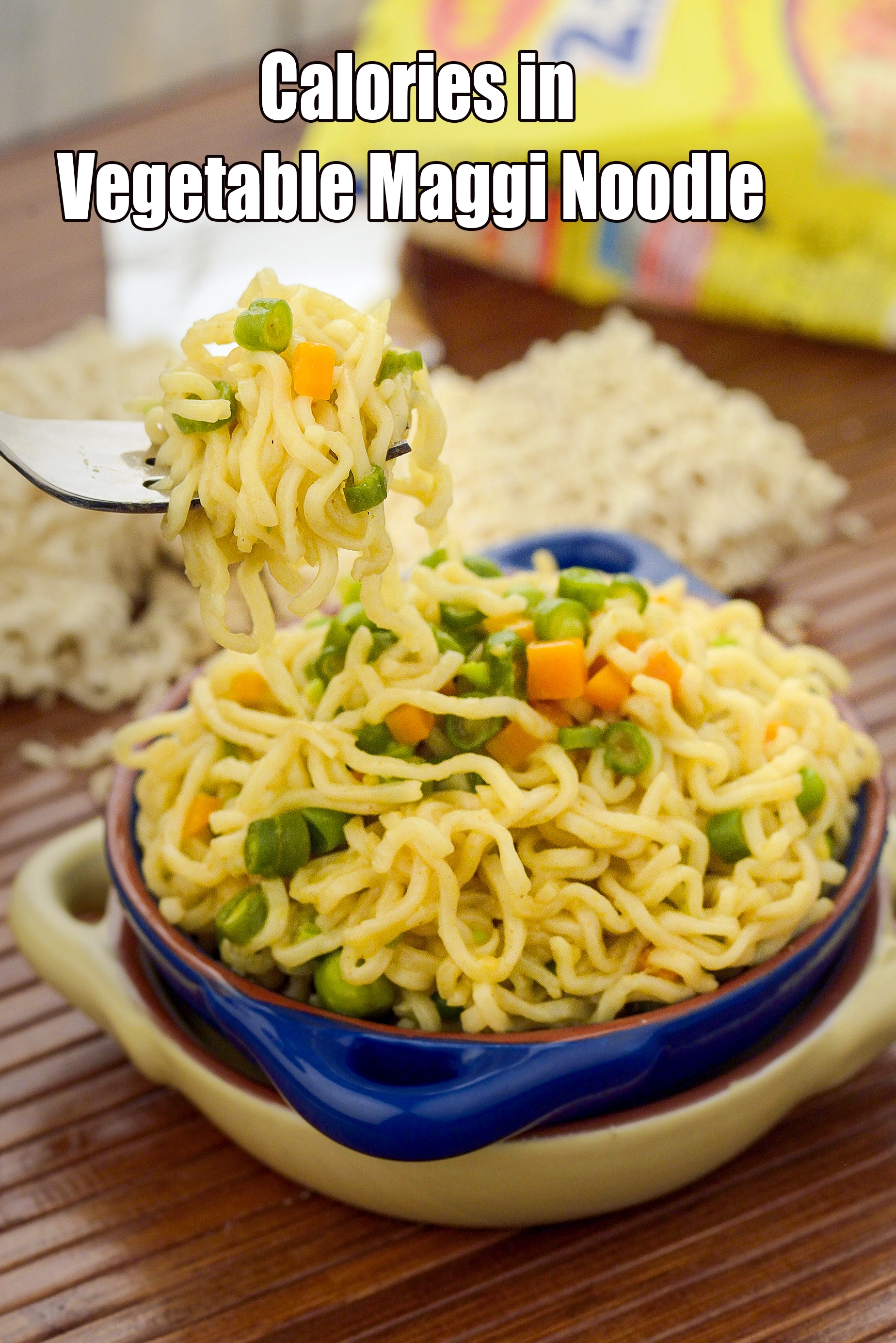 Vegetable Maggi Noodle, Tiffin Box Noodles