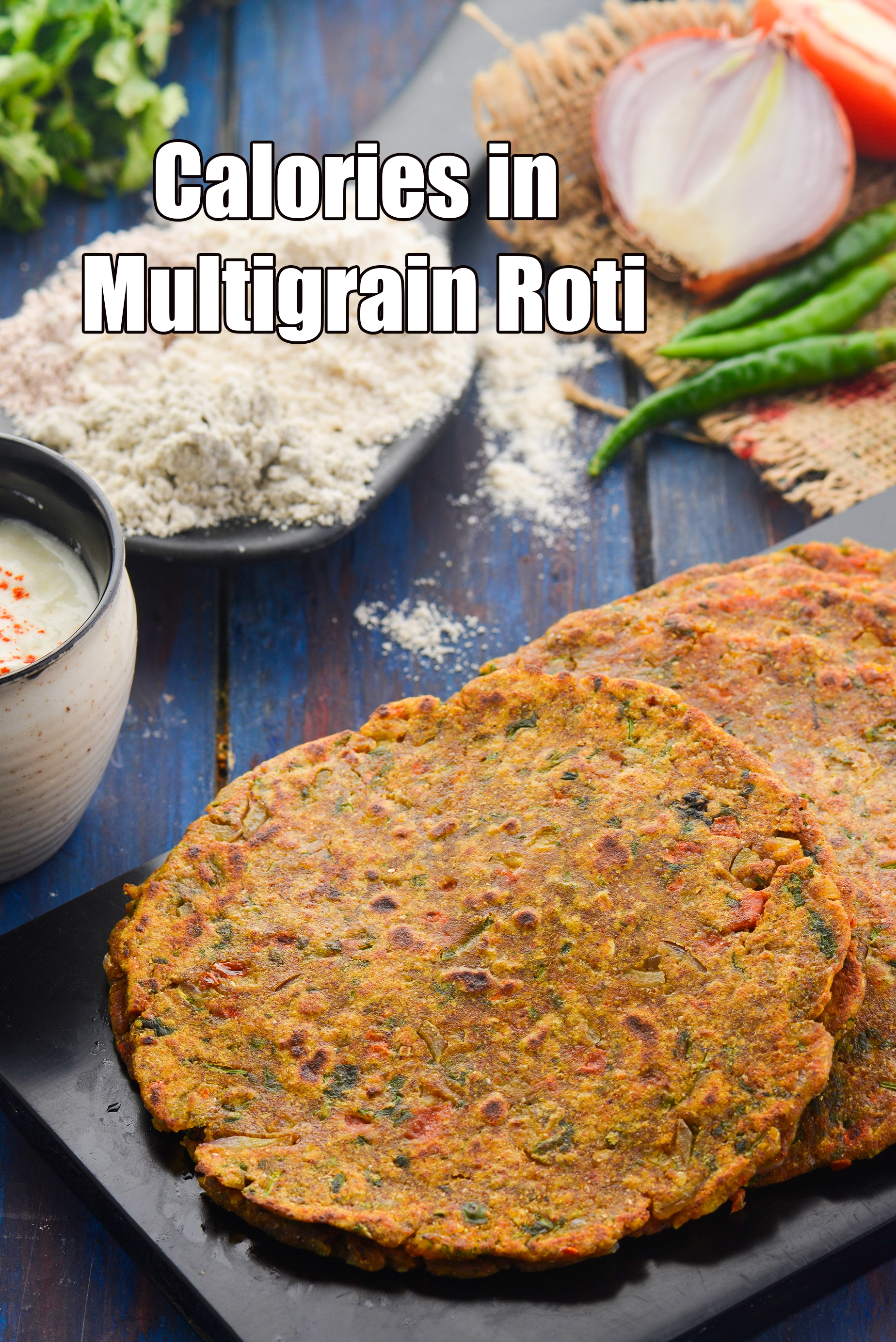 Calories in Multigrain Roti, Healthy Multigrain Chapati