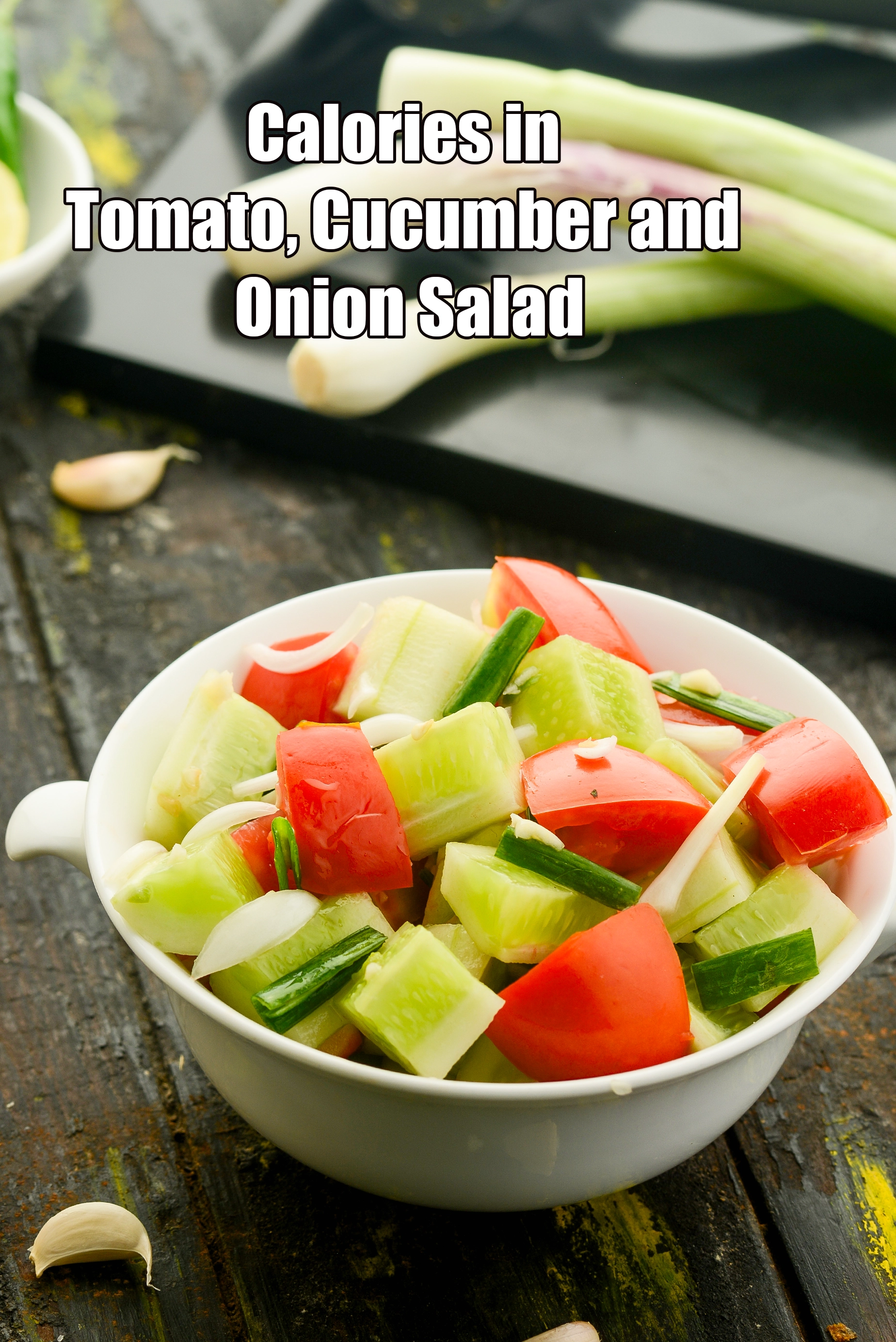 Tomato, Cucumber and Onion Salad