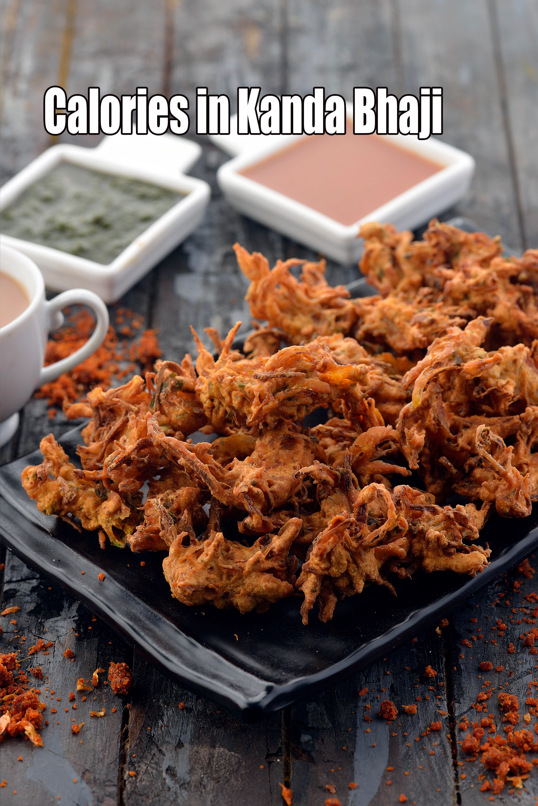 Calories in Kanda Bhaji, Pyaz Ke Pakode, Kanda Bhajiya