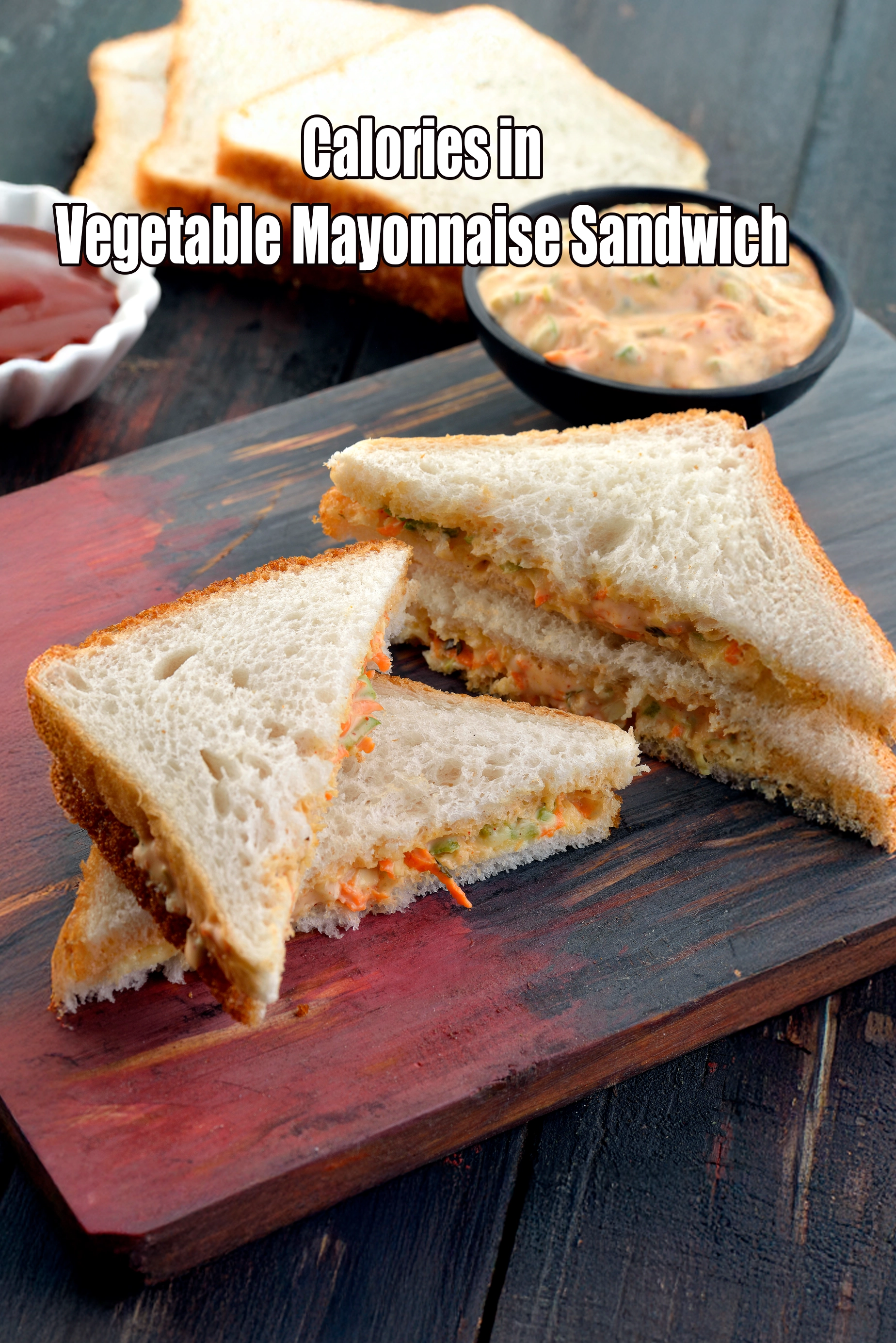 Vegetable Mayonnaise Sandwich