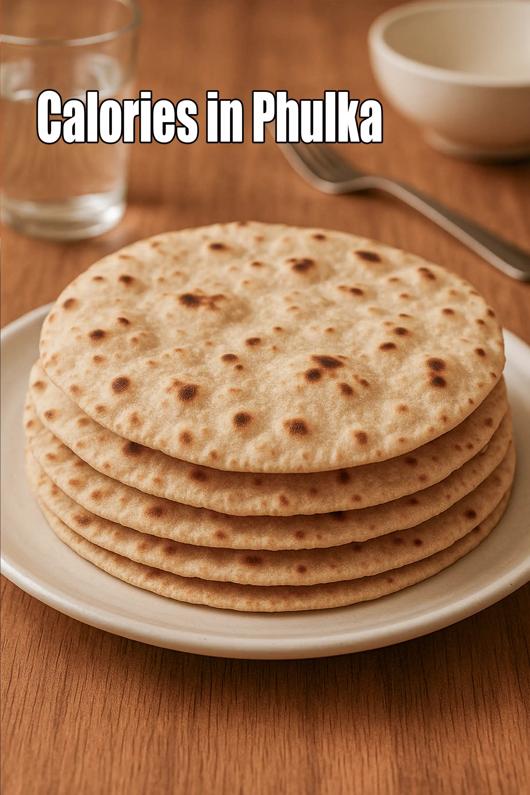 Calories in Phulka Recipe, Indian Chapati Recipe