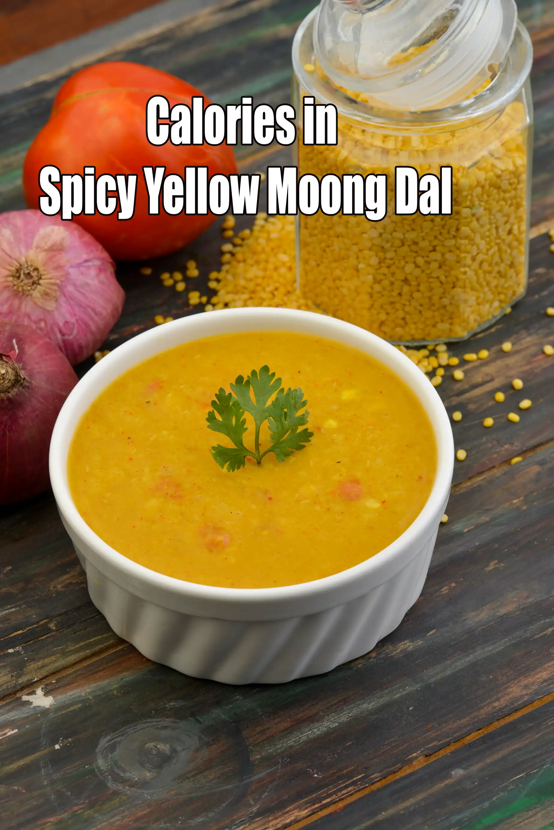 Spicy Yellow Moong Dal, Healthy Indian Moong Dal