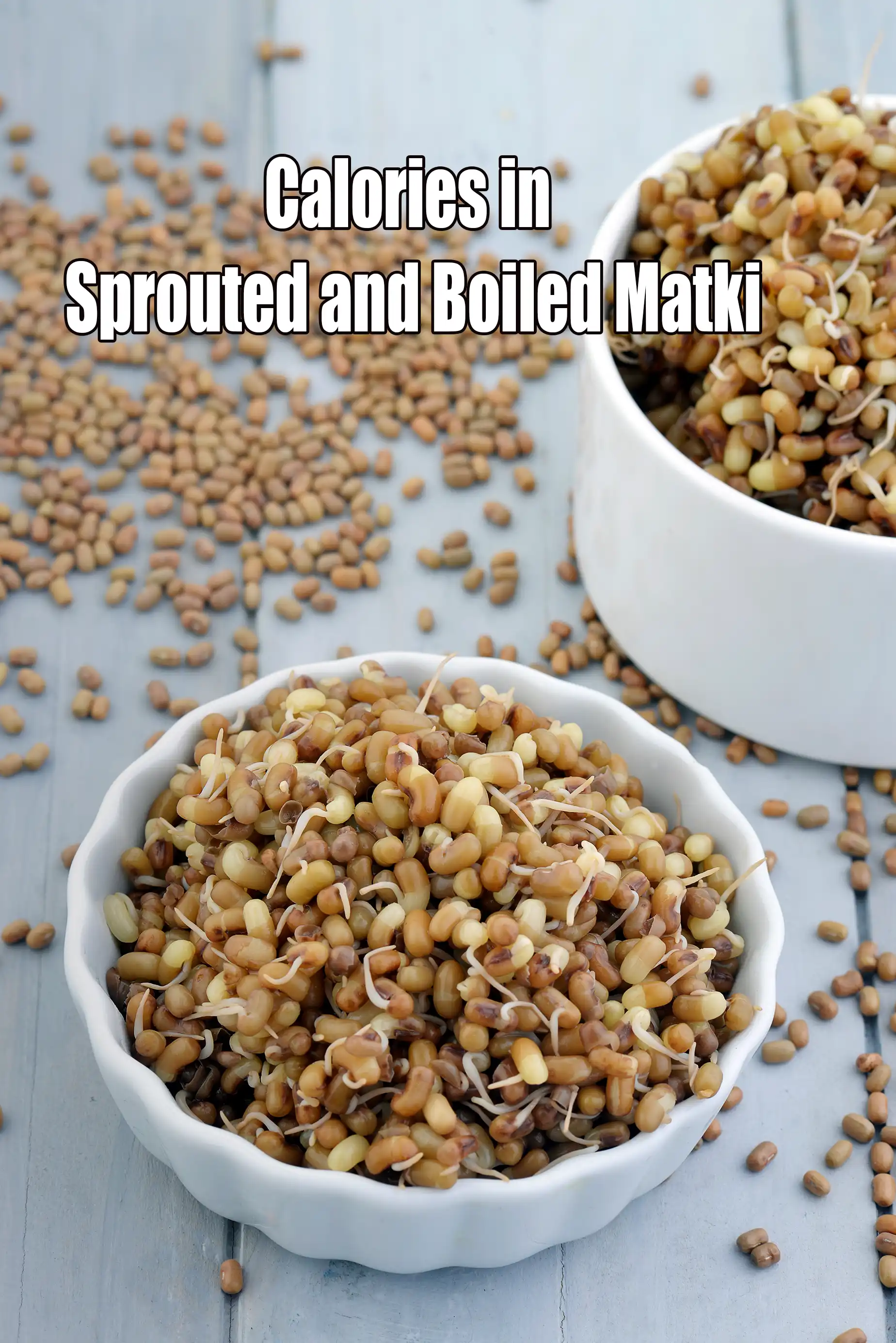Calories in Sprouted and Boiled Matki