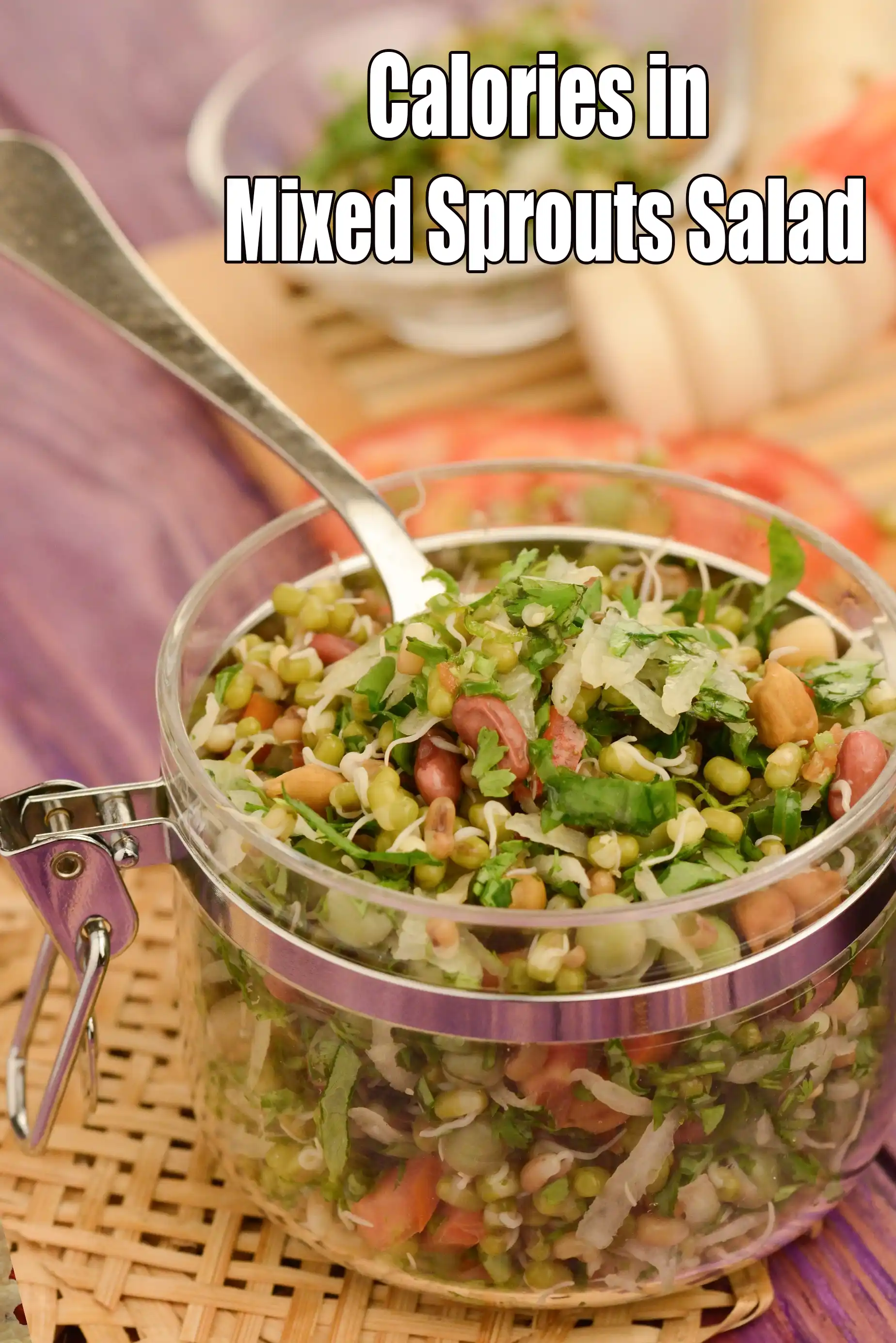 Calories in Mixed Sprouts Salad