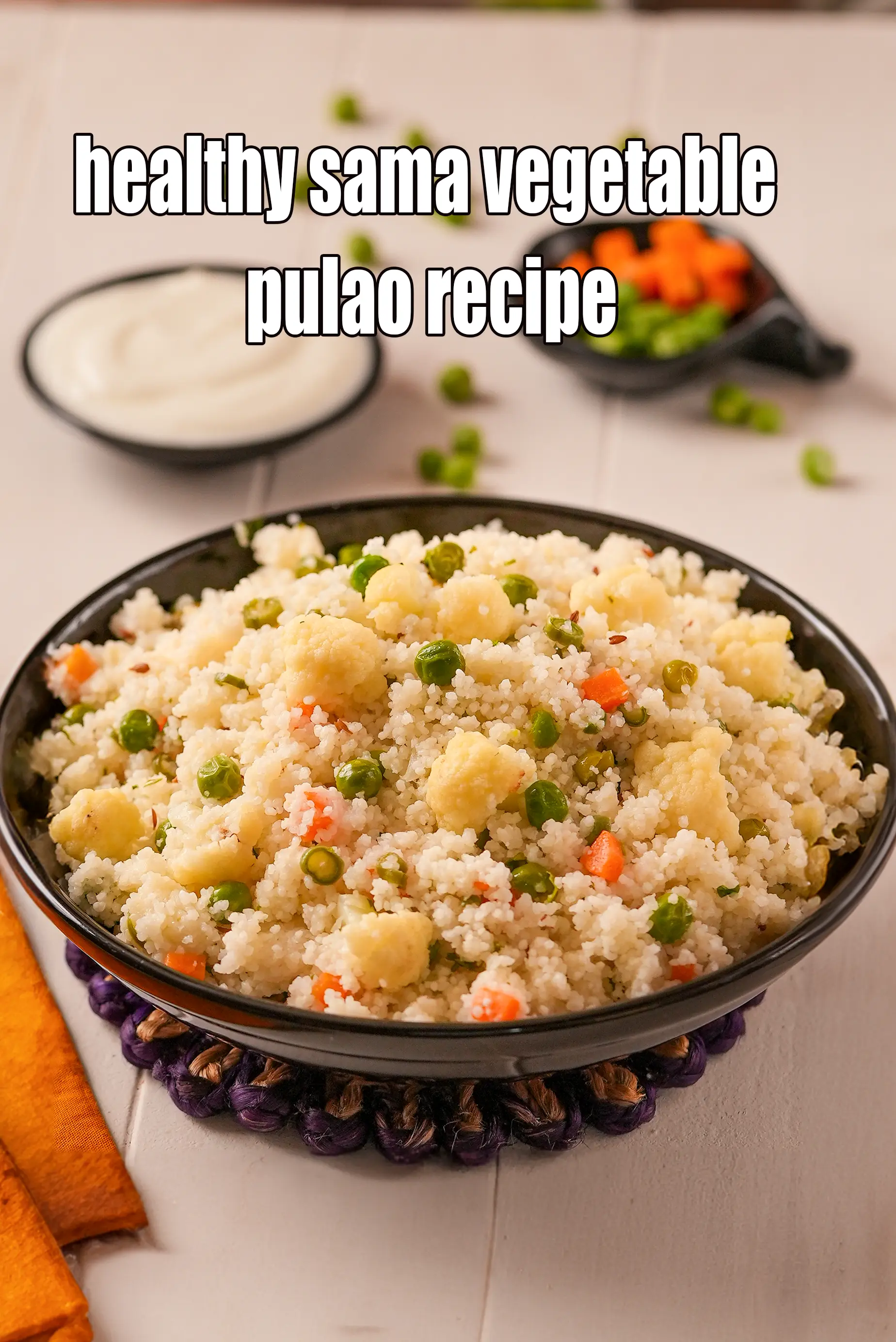 Calories of Healthy Sama Vegetable Pulao for Kidney Patients | Tarladalal.com