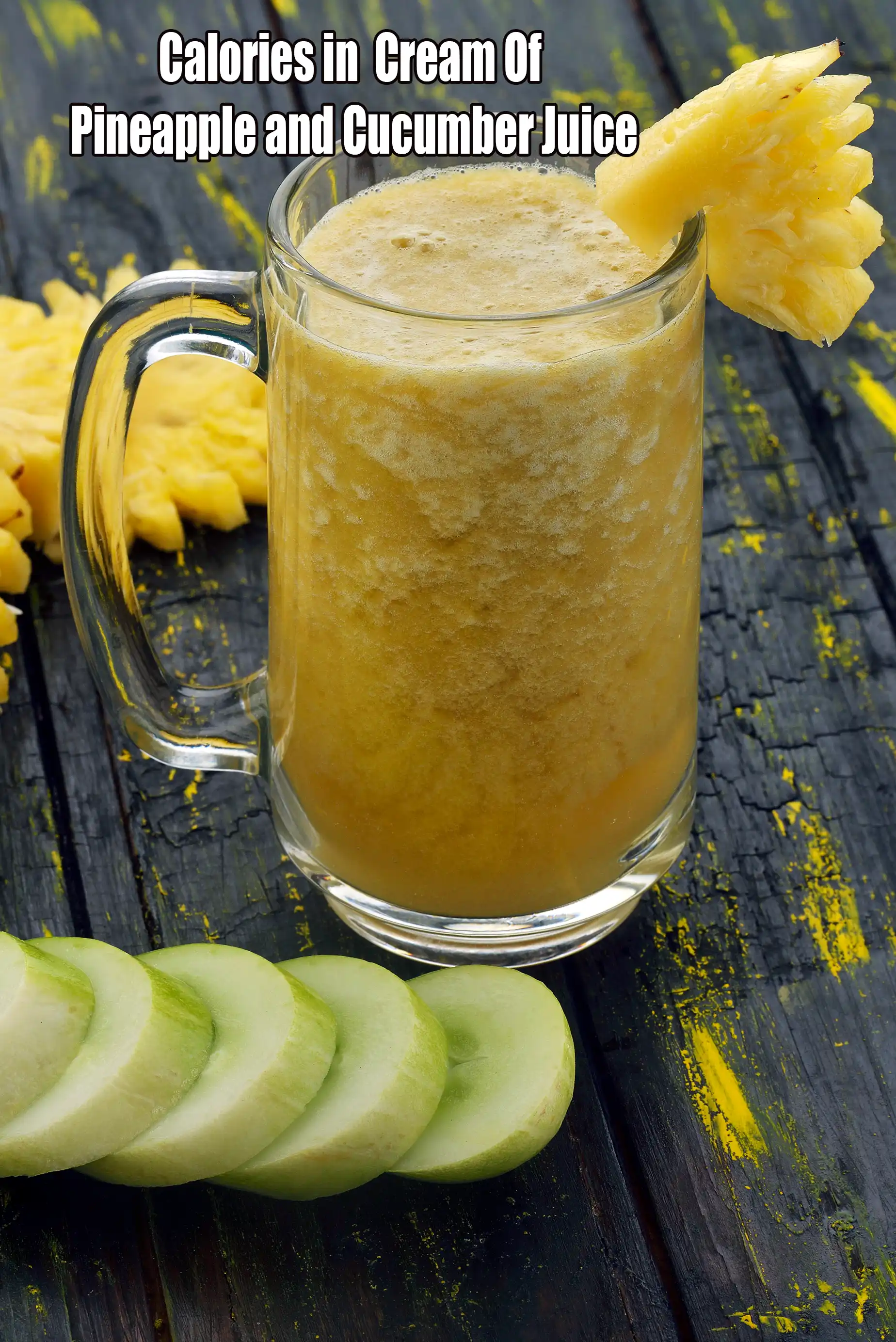 Fresh Complexion Express, Pineapple and Cucumber Juice