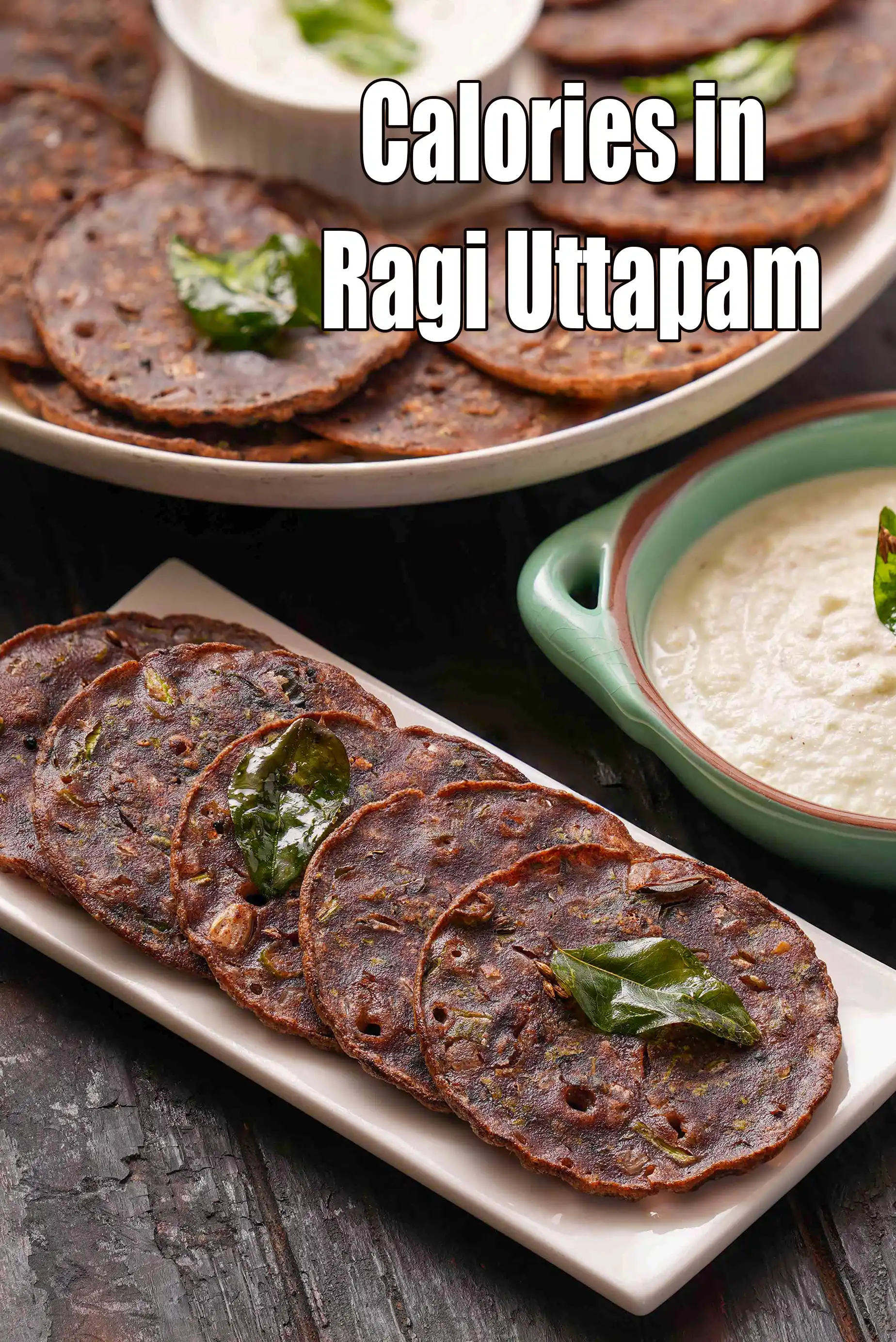 Ragi Uttapam, Healthy Nachni Coriander Uttapam