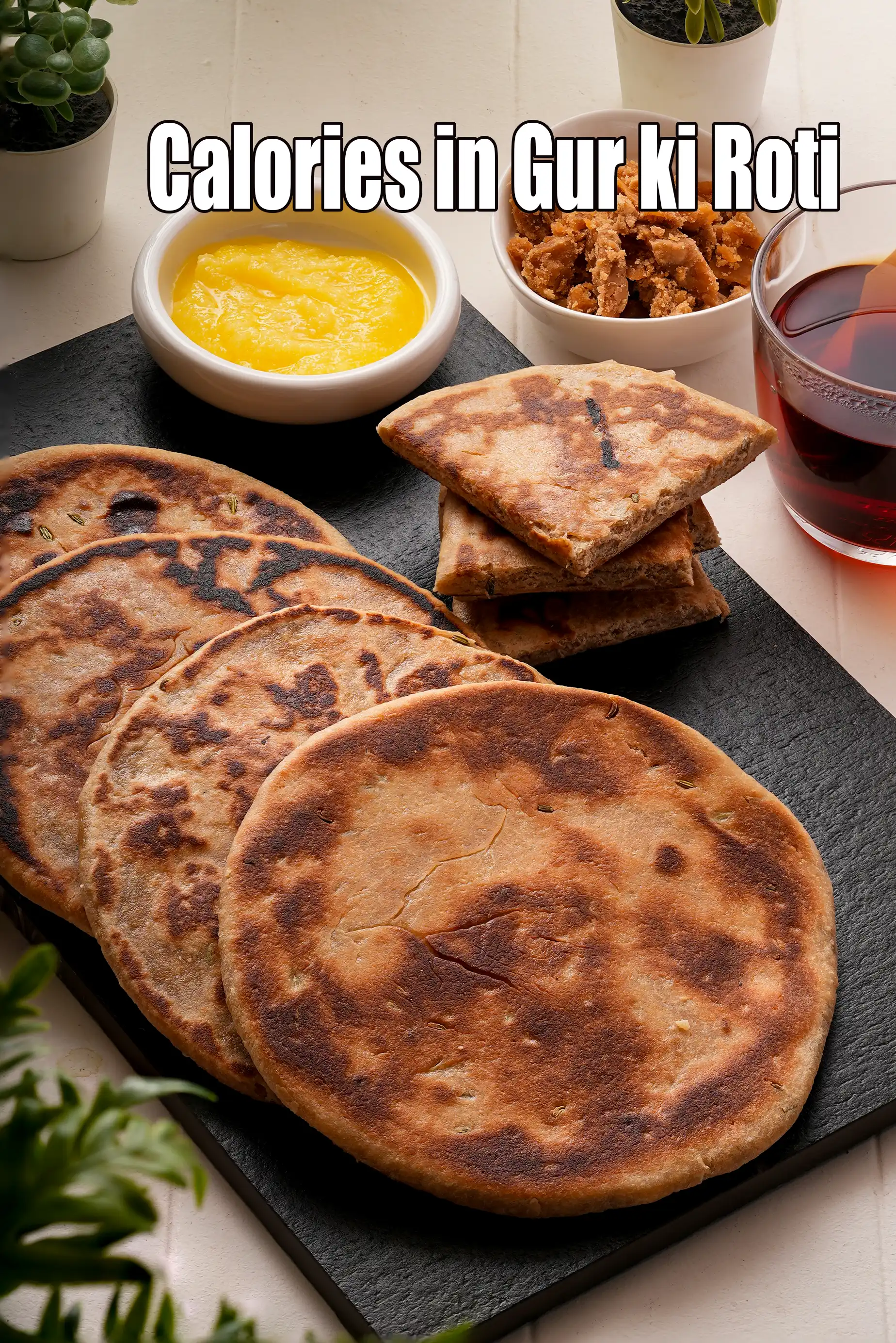 Calories in Gur ki Roti, Jaggery Roti