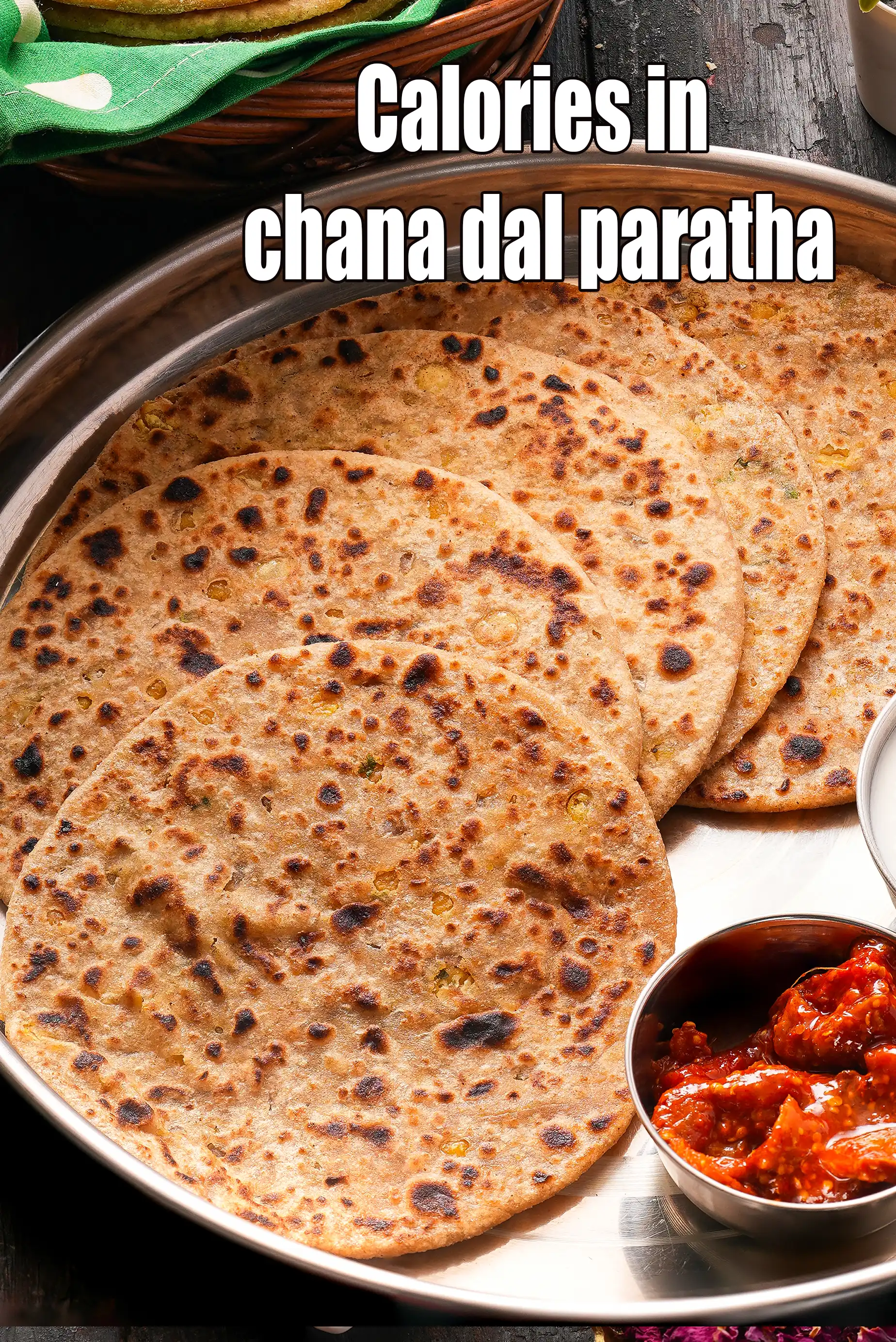Chana Dal Paratha