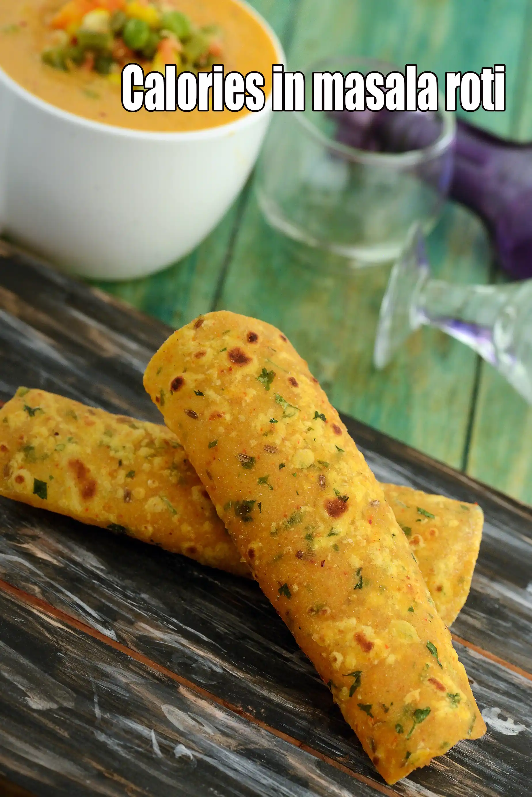 Calories in Masala Roti