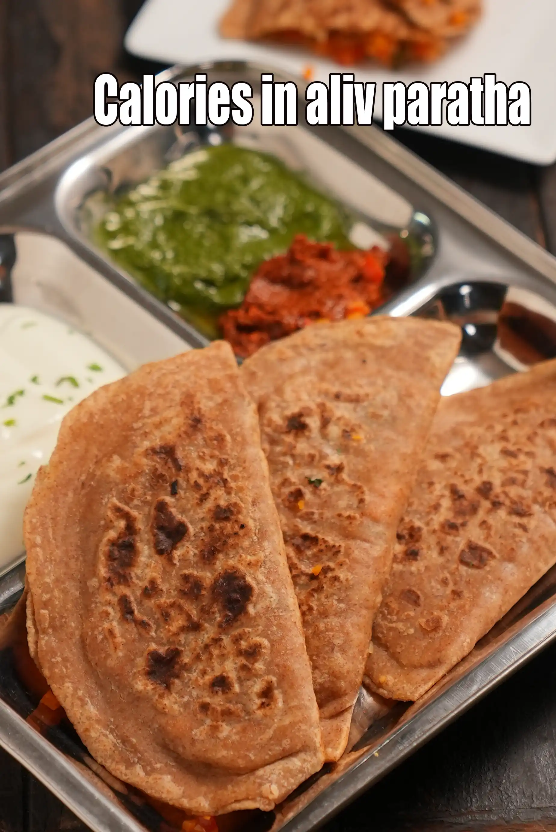 Aliv Paratha, Halim Vegetable Paratha