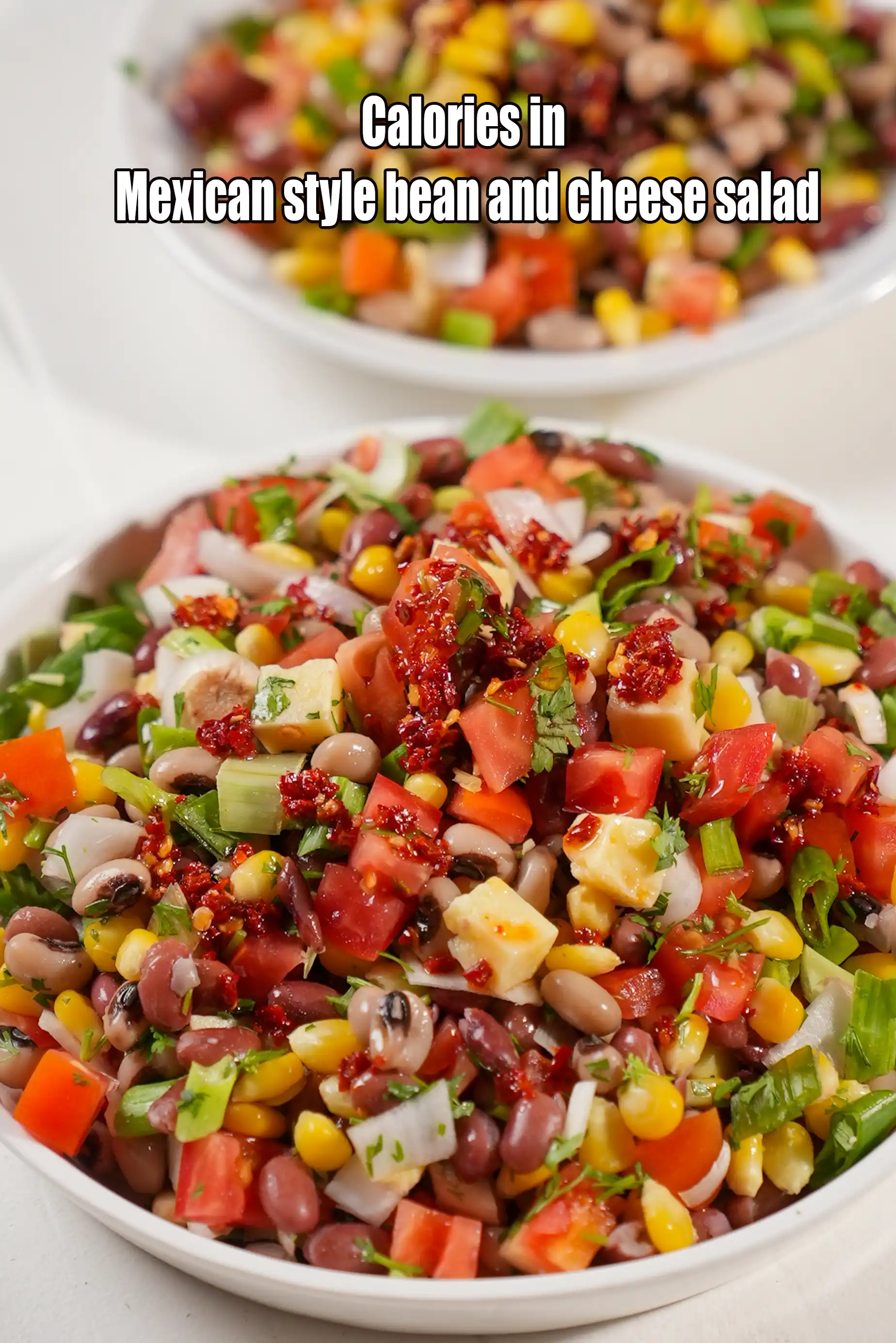 Calories in Mexican Bean and Cheese Salad