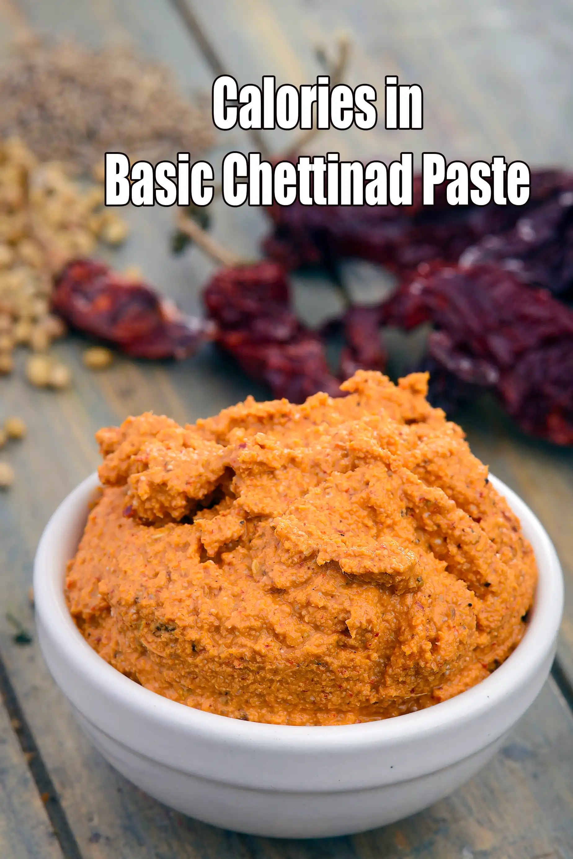 Calories in Basic Chettinad Paste