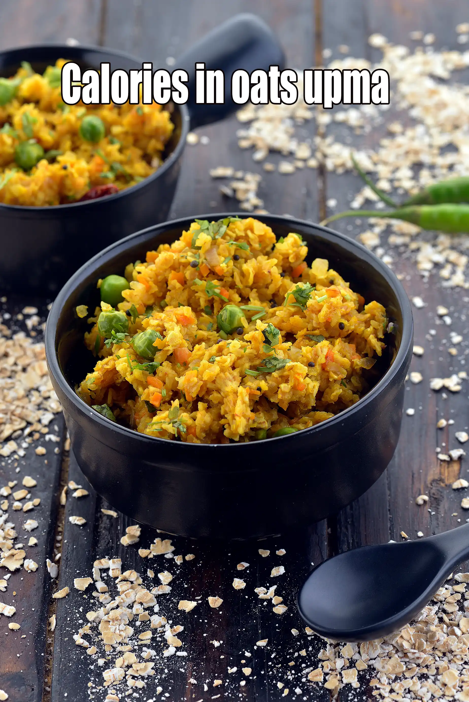 Calories in Oats Upma ( Breakfast Recipes)