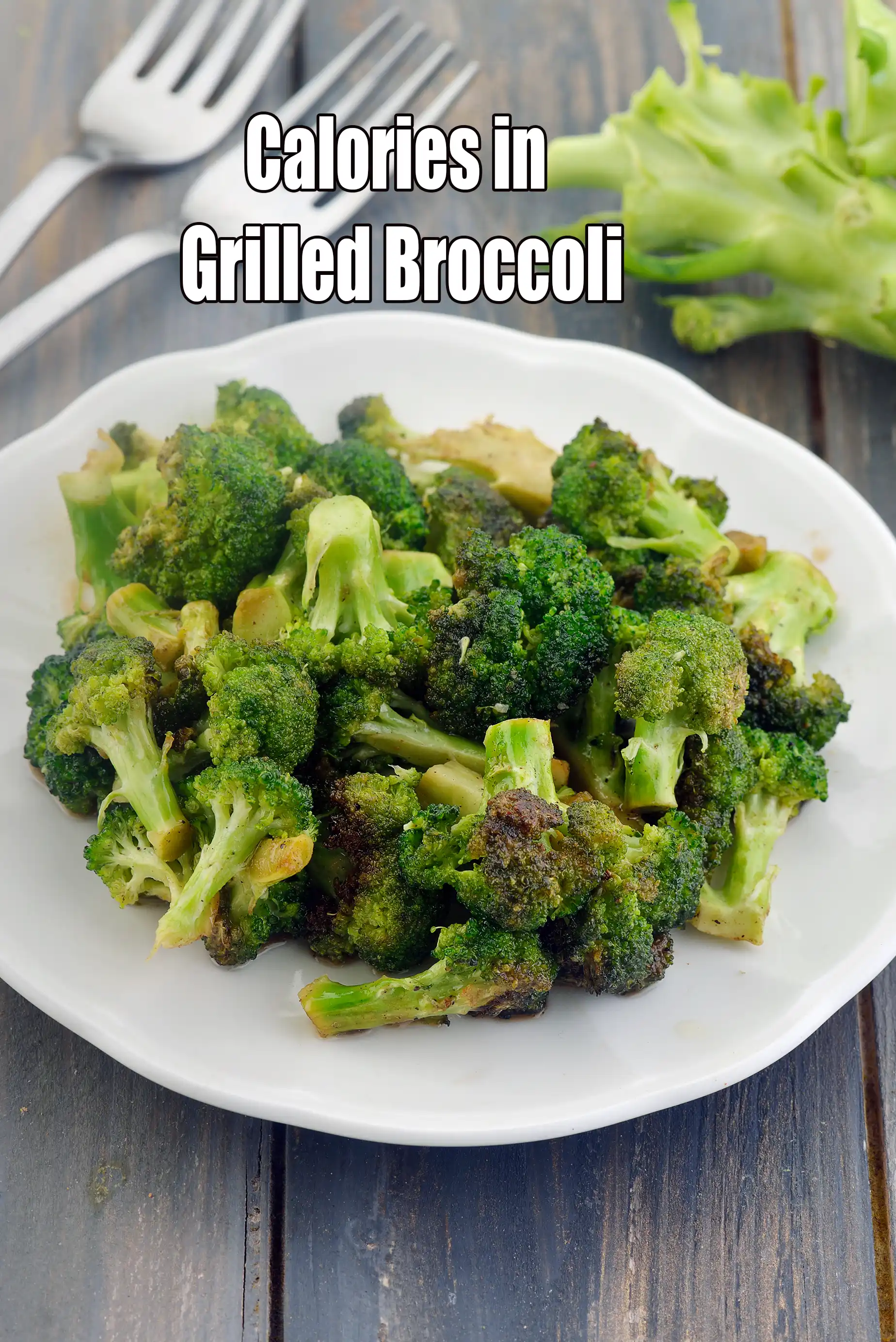 Calories in Grilled Broccoli Recipe