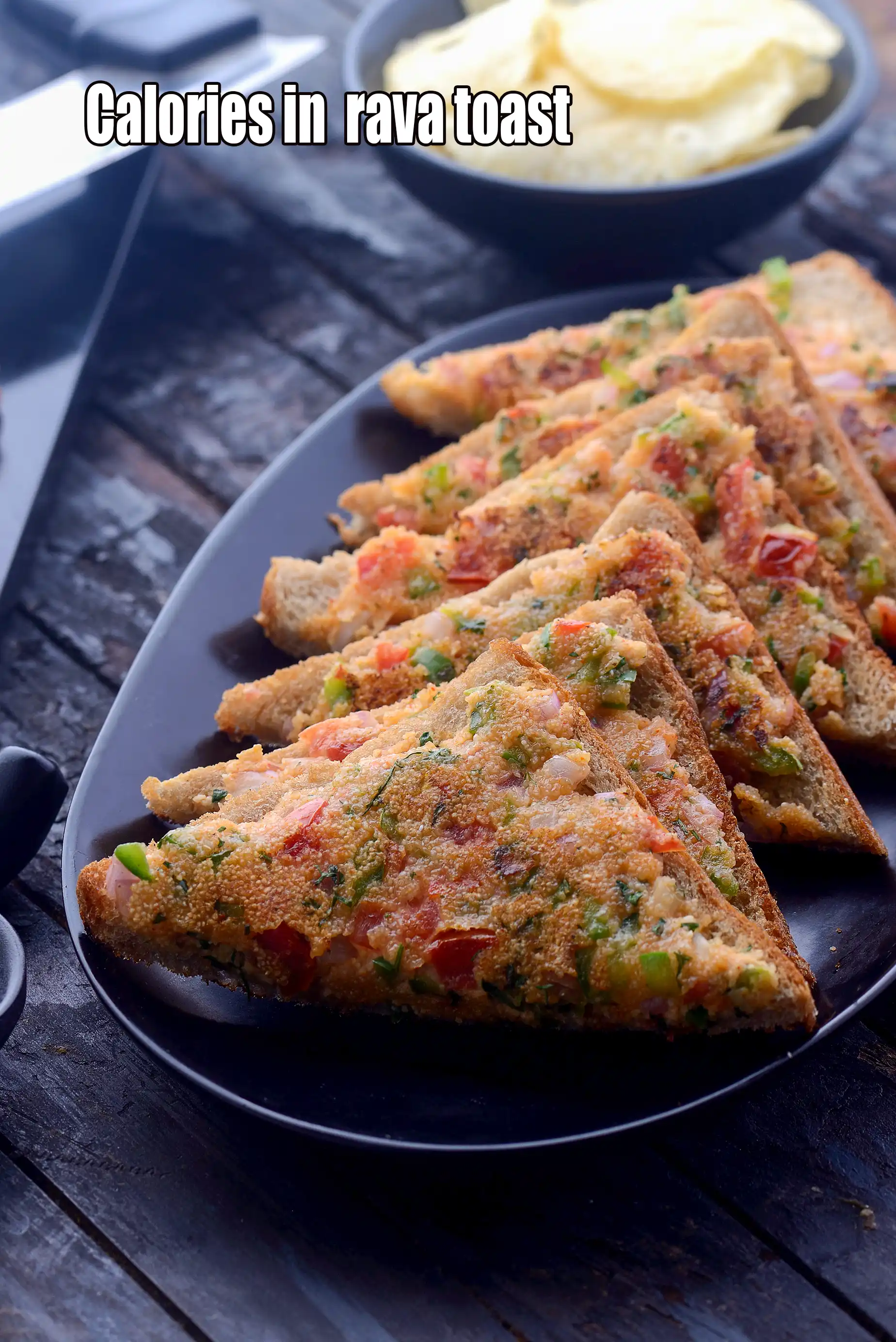 Rava Toast,  Sooji Toast, Tiffin Recipe